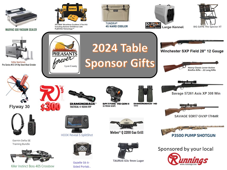 2024 Table Sponsor Gifts